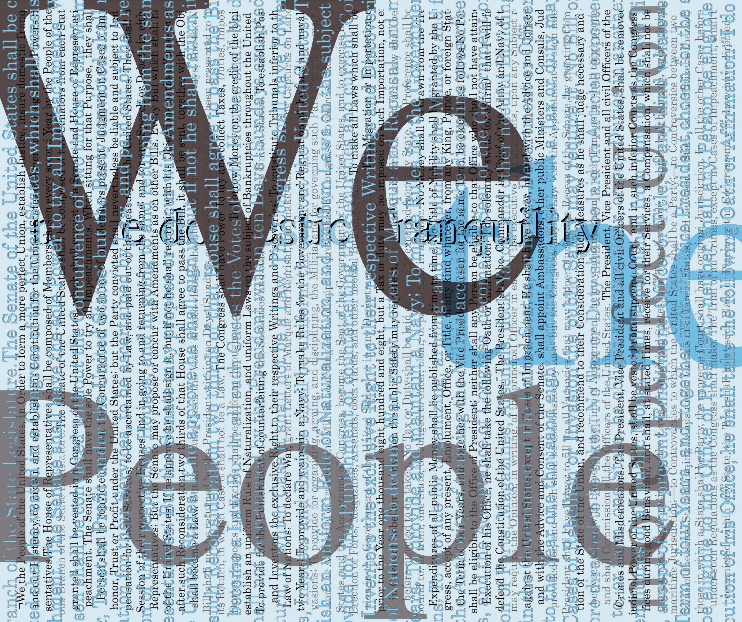WE THE PEOPLE